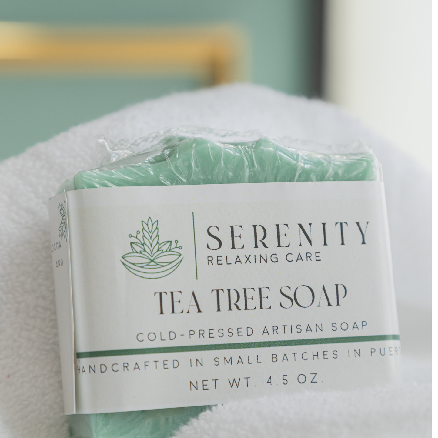 Jabón Artesanal de Tea Tree | Serenity