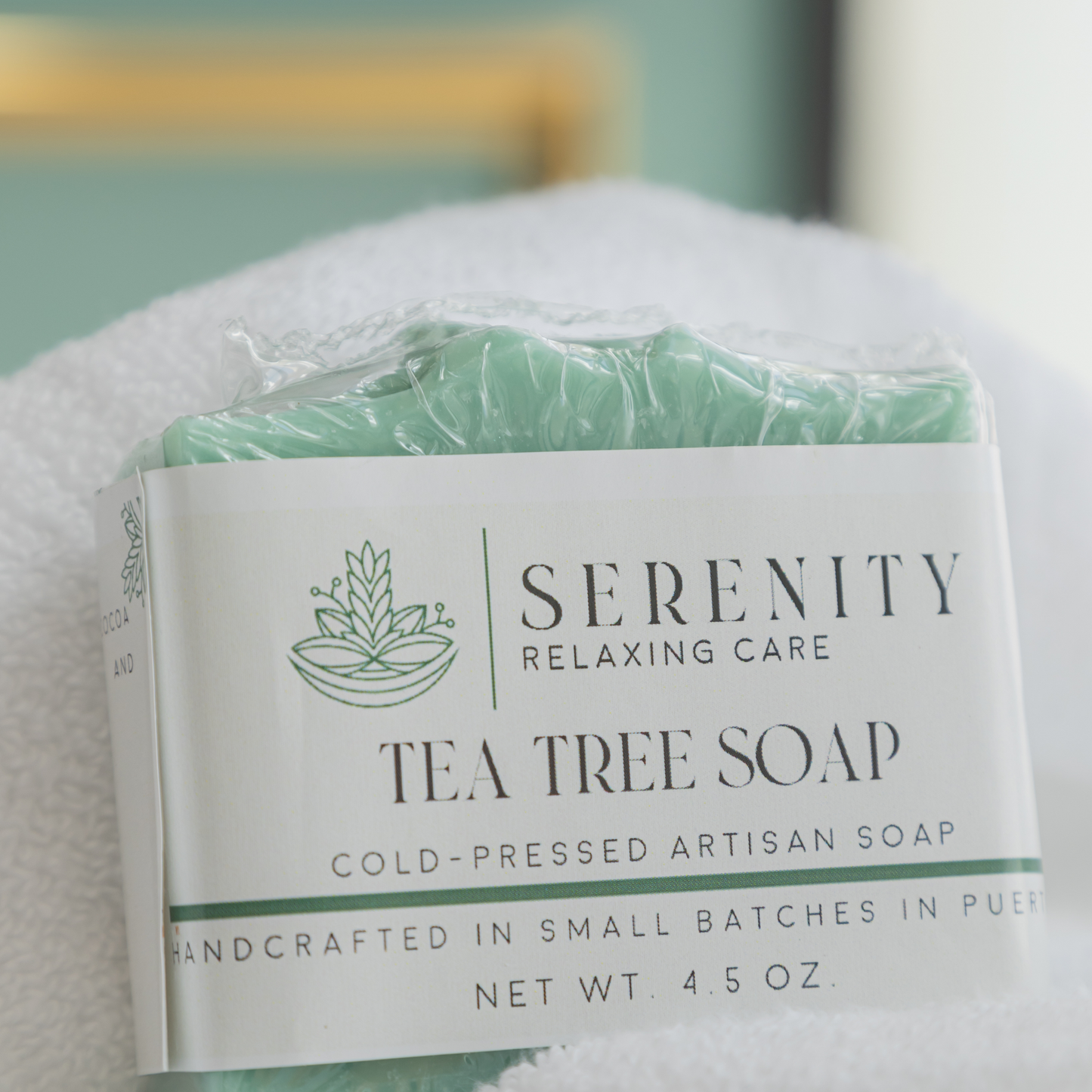 Jabón Artesanal de Tea Tree | Serenity