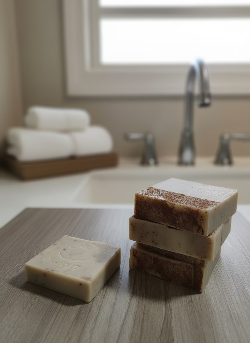 Jabón Artesanal de Temporada Coquito