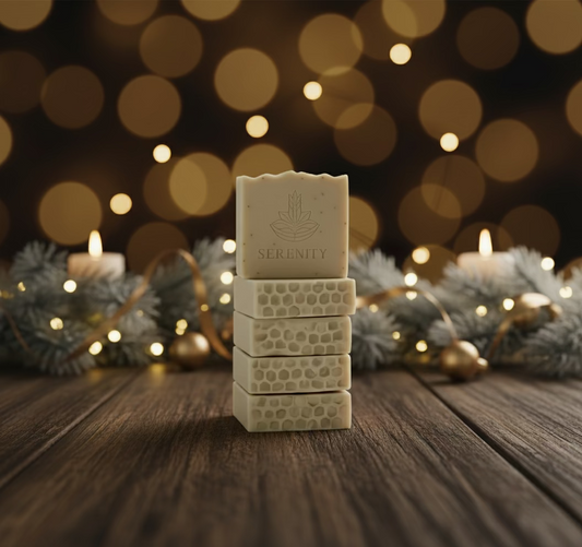 Jabón Artesanal de Leche de Cabra, Avena y Miel